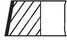 Mahle 028 RS 00130 0N2 Колец поршневых комплект - 2