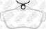 NIBK PN0534 Колодки тормозные дисковые | зад | - 2