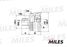 Miles GA20027 Шрус audi A4 1.6-2.0 00- нар.(ABS) - 2