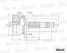 Miles GA20336 Шрус nissan sunny 1.6-2.0 90-95 нар.(ABS) - 1