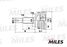 Miles GA20473 Шрус toyota corolla 1.3 92-97 нар. (abs) - 1