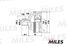 Miles GA20529 Шрус VW T4 1.9d-2.8 90-03 нар.(ABS) - 3