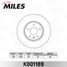 Miles K001189 Диск тормозной chevrolet cruze/opel astra j R15 09- передний D=276мм. - 1
