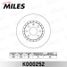 Miles K000252 Диск тормозной chevrolet lanos/daewoo nexia 14/opel astra f/vectra A/B пер.вент - 2