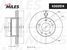 Miles K000514 Диск тормозной citroen jumper/fiat ducato/peugeot boxer 94- передний D=280мм. - 2