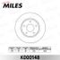 Miles K000148 Диск тормозной mitsubishi lancer 08-/dodge caliber 06- передний вент.D=276мм. - 2
