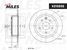 Miles K010656 Диск тормозной nissan juke 10-/qashqai 07- задний - 2