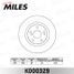 Miles K000329 Диск тормозной toyota camry (v40) 06-11/rav 4 05- передний вент.D=296мм. - 2