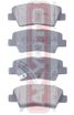 Akyoto AKD-12202 Колодки тормозные дисковые задние - 2