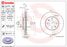 Brembo 09.C171.11 Диск тормозной UV Coated | перед | - 2