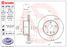 Brembo 09.9750.21 Диск тормозной UV Coated | перед | - 2