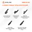 AIRLINE AWB-W-360 Щетка стеклоочистителя 360 мм (14) зимняя, 4 адаптера - 2