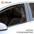 AIRLINE ASPS-S-07 Шторки солнцезащитные раздвижные l (д*в: 50*47-53см), цвет черный - 3