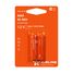 AIRLINE AAA-12-02 Батарейки AAA hr03 аккумулятор Ni-Mh 1200 mAh 2шт. - 1