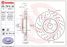 Brembo 09.7812.2X Диск тормозной Xtra | перед | - 1