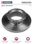 Marshall M2000106 Диск тормозной Iveco о.н.2992477 | перед | HCV - 1