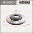 Masuma BD5500 Диск тормозной masuma front civic en2 | перед | - 1