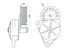 SAT ST1061459 Натяжитель приводного ремня ford focus 1.8-2.0 98- - 2