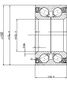 SAT ST9036340079 Подшипник fr ступицы toyota vitz/belta/ractis 05- | перед | - 1
