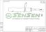 SENSEN 42141577 Амортизатор пер.лев. citroen, berlingo (mf), berli - 1