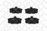 Stellox 057 020B-SX Колодки дисковые передние Audi 80 - 1