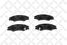 Stellox 1145 002B-SX Колодки дисковые передние KIA Cerato - 1