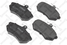 Stellox 145 010B-SX Колодки дисковые передние Audi 80/90 - 1