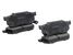 Stellox 204 002B-SX Колодки диск. п. с антискр. пл. Honda | перед | - 1