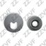 ZZVF ZVV47B Шайба эксцентриковая + гайка volvo c30 (07-..), c7 - 1