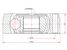 SAT VW-714 Шрус внутренний skoda octavia 04-12/vw colf v 03-08 | перед лев | - 2