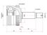 SAT HY-216A KIA sportage II (je) 2.0-2.7 04-10 - 2