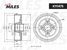 Miles K111475 Барабан тормозной renault logan/clio/megane (d=203mm) - 2
