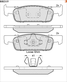 R brake RB2115 Колодки тормозные дисковые | перед | - 1