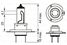 Bosch 1 987 302 171 Лампа Ultra White 4200k H7 - 2