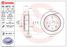 Brembo 08.A872.11 Диск тормозной UV Coated | зад | - 2