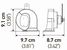 Hella 3FH940800821 Звук. сигнал 24V tc16 (72w, 410/510 Hz, 112dB) рожок черный - 5