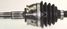 GKN-Lobro 305927 Полуось передн лев opel: corsa e 1.3 cdti 14- | перед лев | - 2
