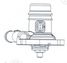 Luzar LT 2131 Термостат с ниж. крышкой для а/м Opel Astra j (09-)/Mokka (13-) 1.4i/1.4T - 4