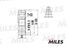 Miles GA10007 Шрус audi 80/vw g1/g2/g3/passat/polo 1.6-2.8 82-01 внутр. - 3