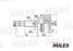 Miles GA20451 Шрус toyota avensis 1.6-2.0 97-03 нар.(ABS) - 1