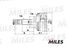 Miles GA20458 Шрус toyota camry 2.0-2.2 91-01 нар.(ABS) - 3