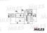 Miles GA20477 Шрус toyota corolla ix/verso e120/prius i-ii 1.5-1.8 00-09 нар. +abs - 1