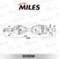 Miles GC01060 Привод в сборе ford transit connect 02- лев. - 3