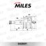 Miles GA20611 Шрус mitsubishi l200 IV 2.5di-d-3.5 05-нар. +abs - 3