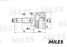 Miles GA20358 Шрус opel corsa 1.0-1.7d 94-01 нар.(ABS) - 3