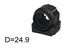 SAT ST0350621 Втулка переднего стабилизатора d=24.9 opel astra j 10-15/insignia 09-/chevrolet cruze 09- | перед | - 2