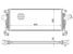 SAT ST1302148 Радиатор интеркулера chevrolet cruze/opel astra j 09- A/T - 1