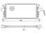 SAT ST1302144 Радиатор интеркулера chevrolet cruze/opel astra j 09- M/T - 1