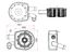 SAT STLF6W14700A Радиатор масляный mazda 3 09-/mazda 5 10-/cx-7 09- - 1