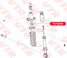 VTR TO1004R Втулка амортизатора задней подвески (комплект) - 3